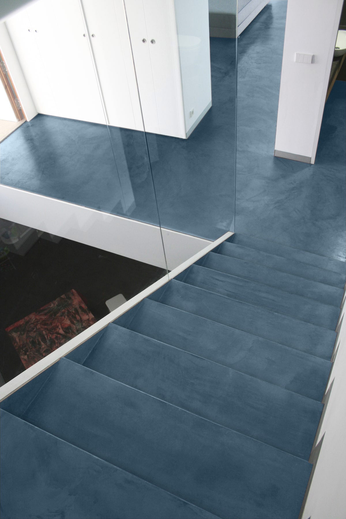 8-9m² Béton Ciré Jolie – Bodenset Küche & Badezimmer