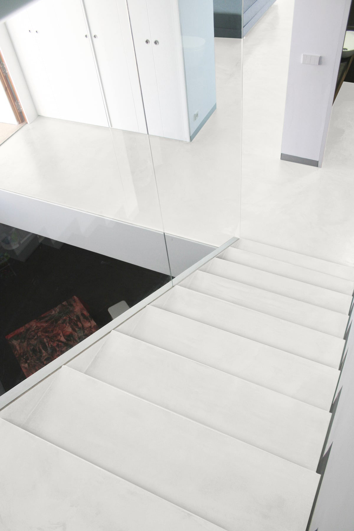 8-9m² Béton Ciré Jolie – Bodenset Küche & Badezimmer