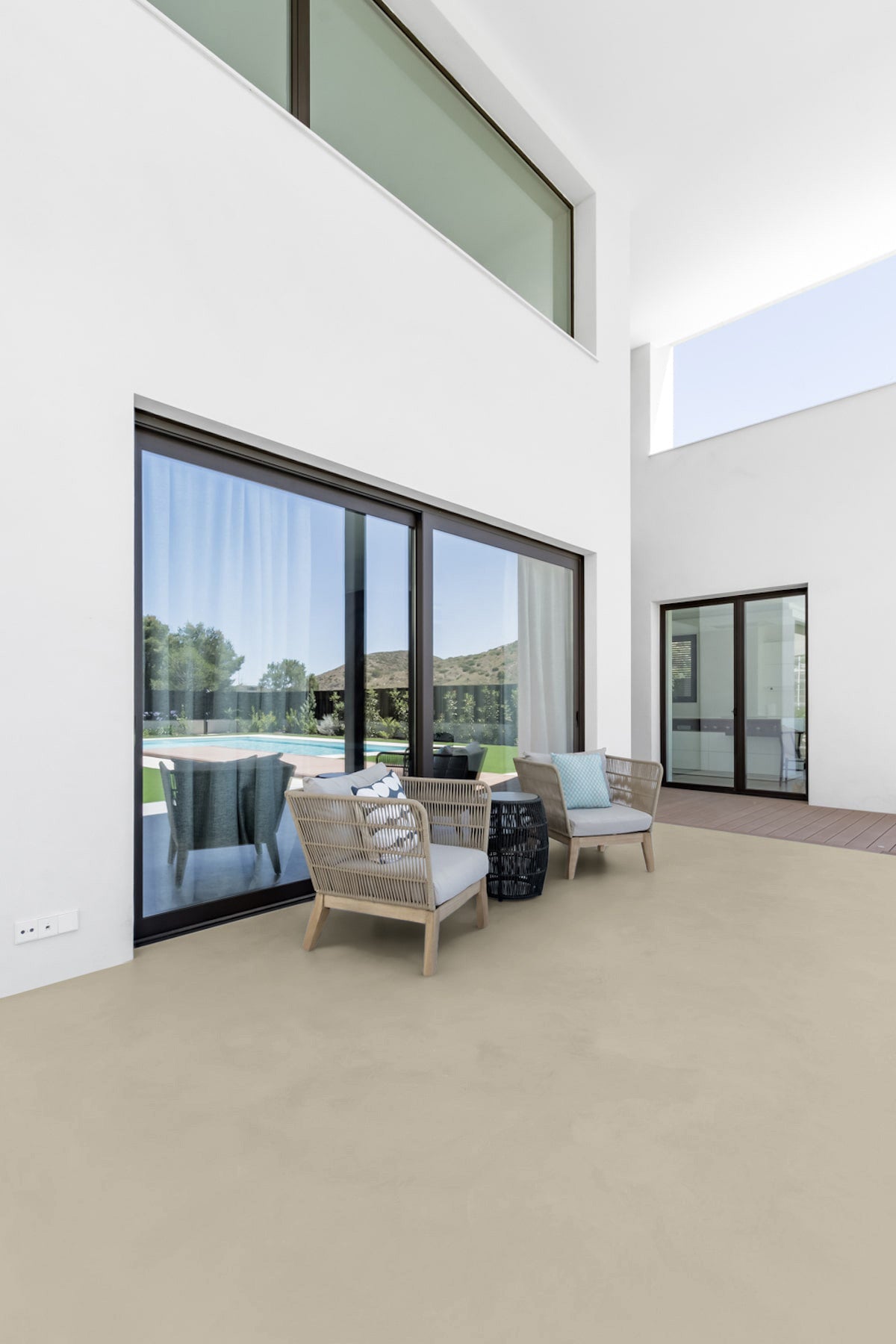 8-10 m² Béton Ciré Jolie – Wandset (Dekorativ)